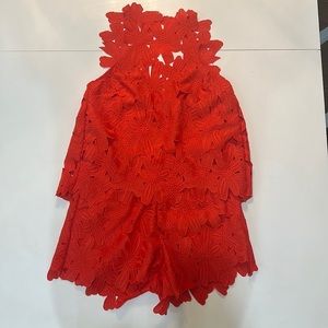 Saylor for Free People floral romper, size L